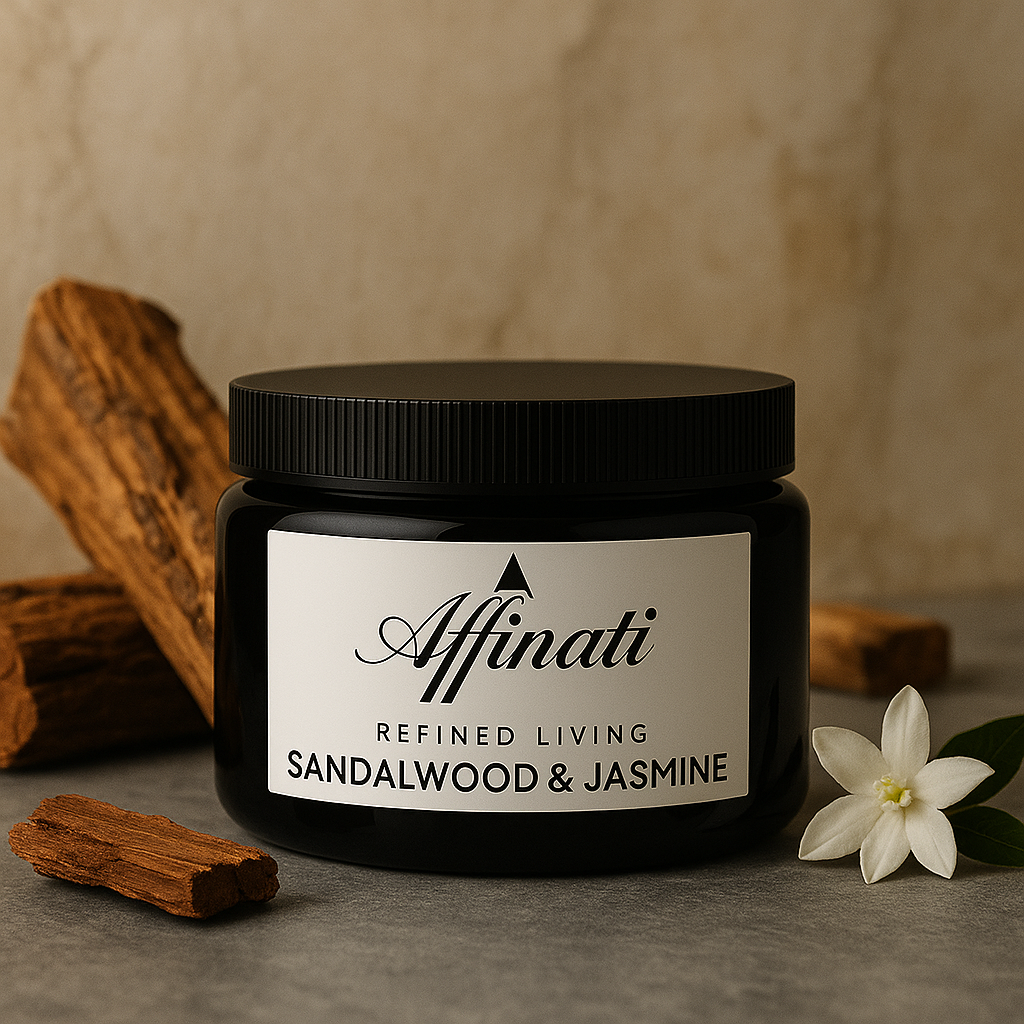 Sandalwood & Jasmine - Shea Butter Body Lotion (10 oz)