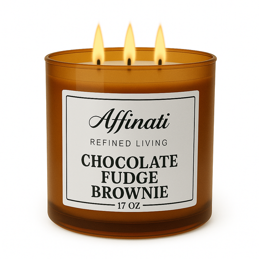 3-Wick Chocolate Fudge Brownie Candle
