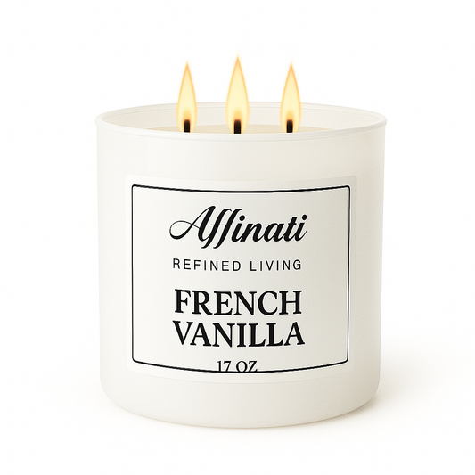 3-Wick French Vanilla Candle