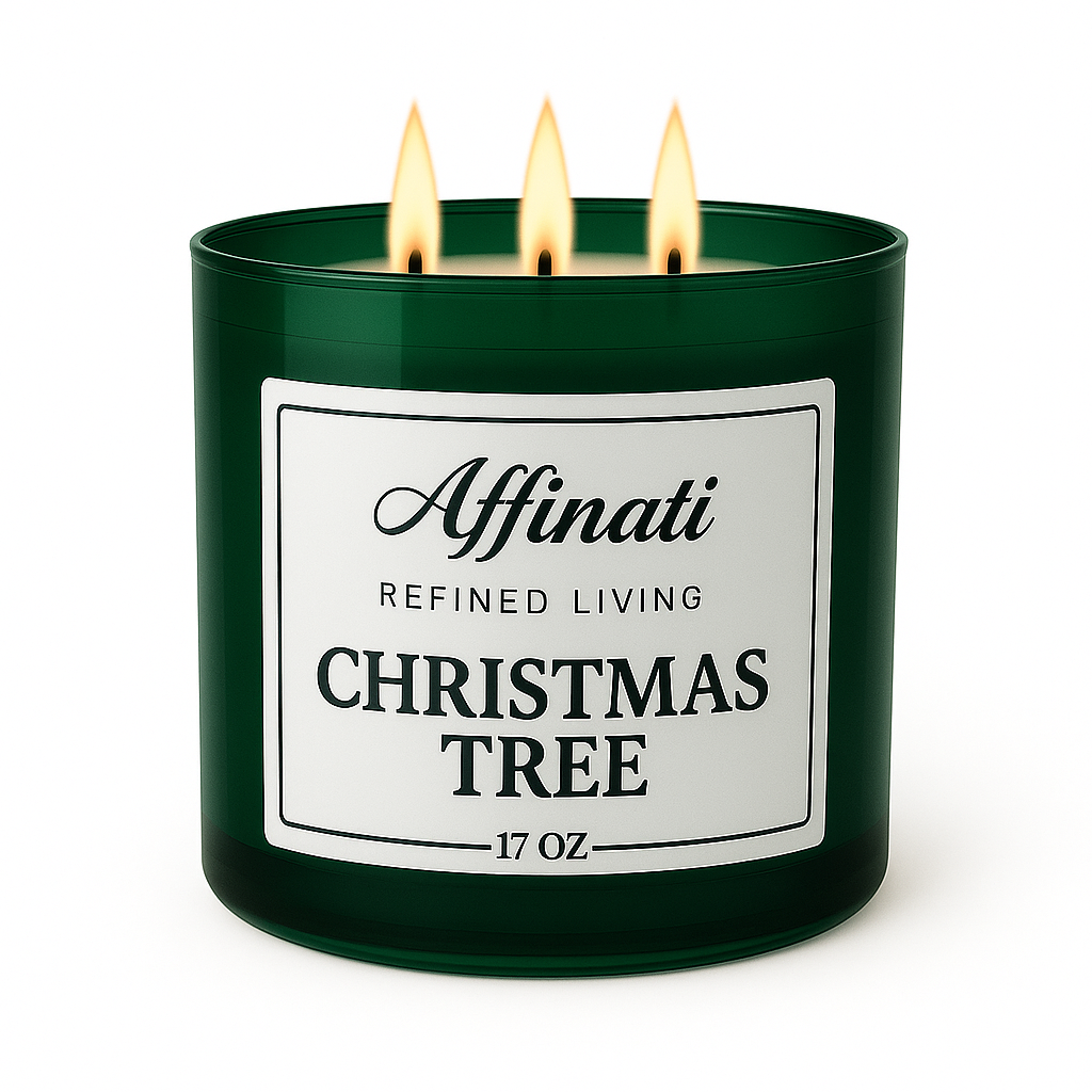 3-Wick Christmas Tree Candle