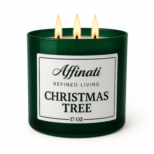 3-Wick Christmas Tree Candle