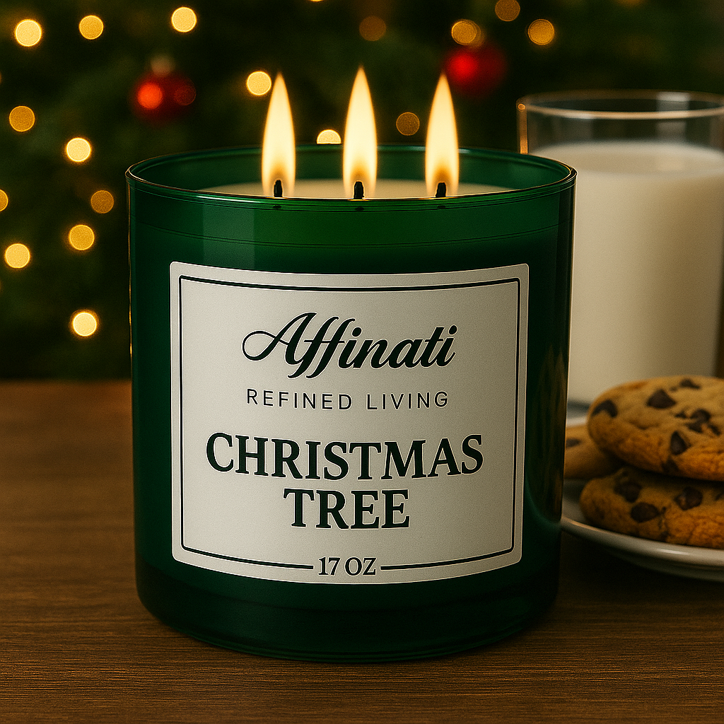 3-Wick Christmas Tree Candle