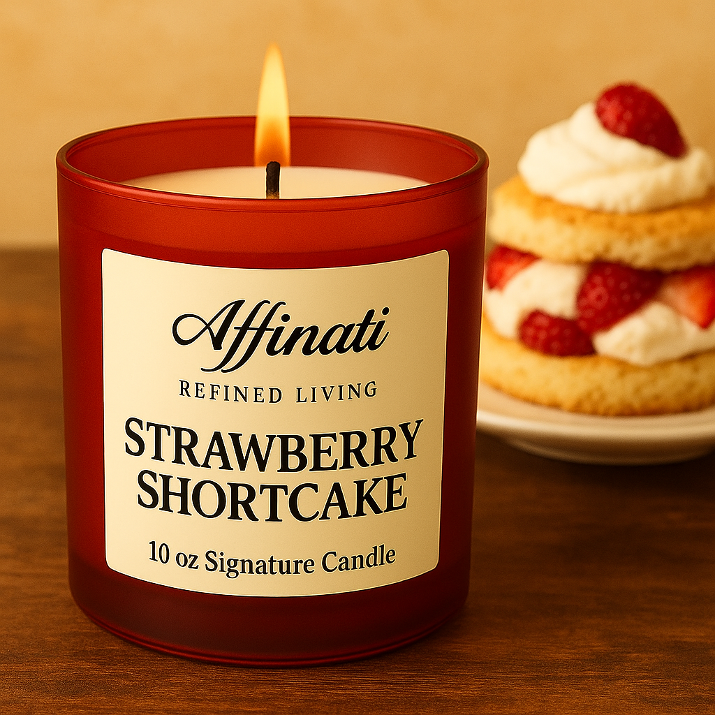 Strawberry Shortcake Signature Candle - Affinati