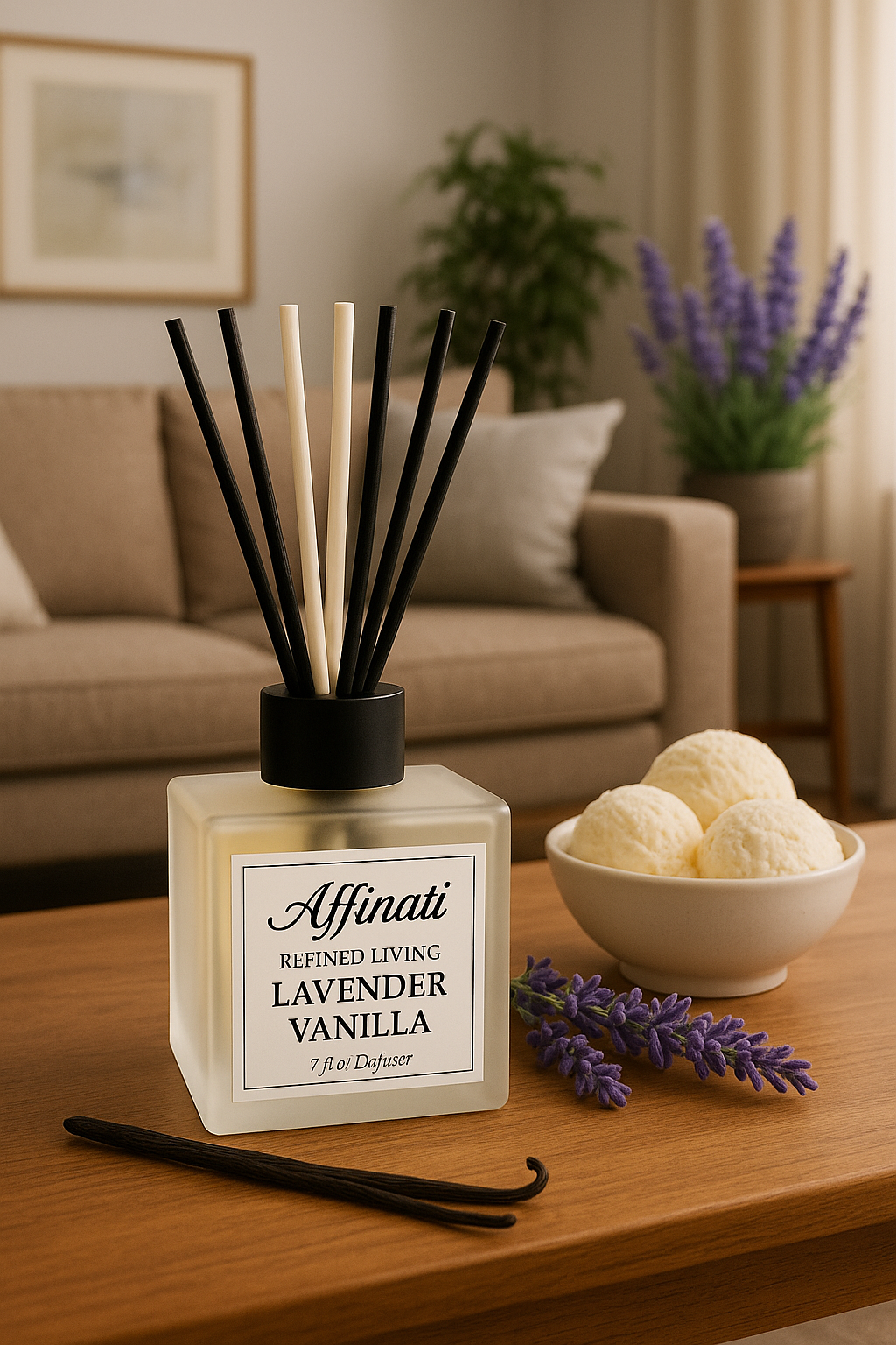 Lavender Vanilla Reed Diffuser