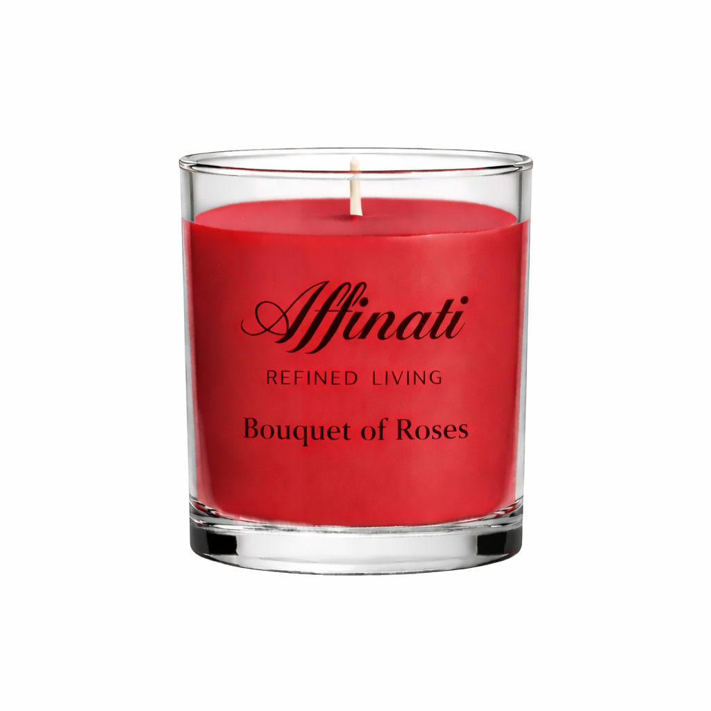 Mini vela ramo de rosas