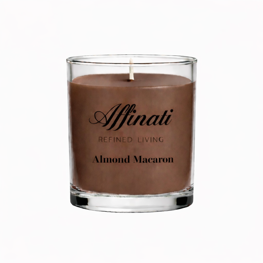 Almond Macaron Mini Candle