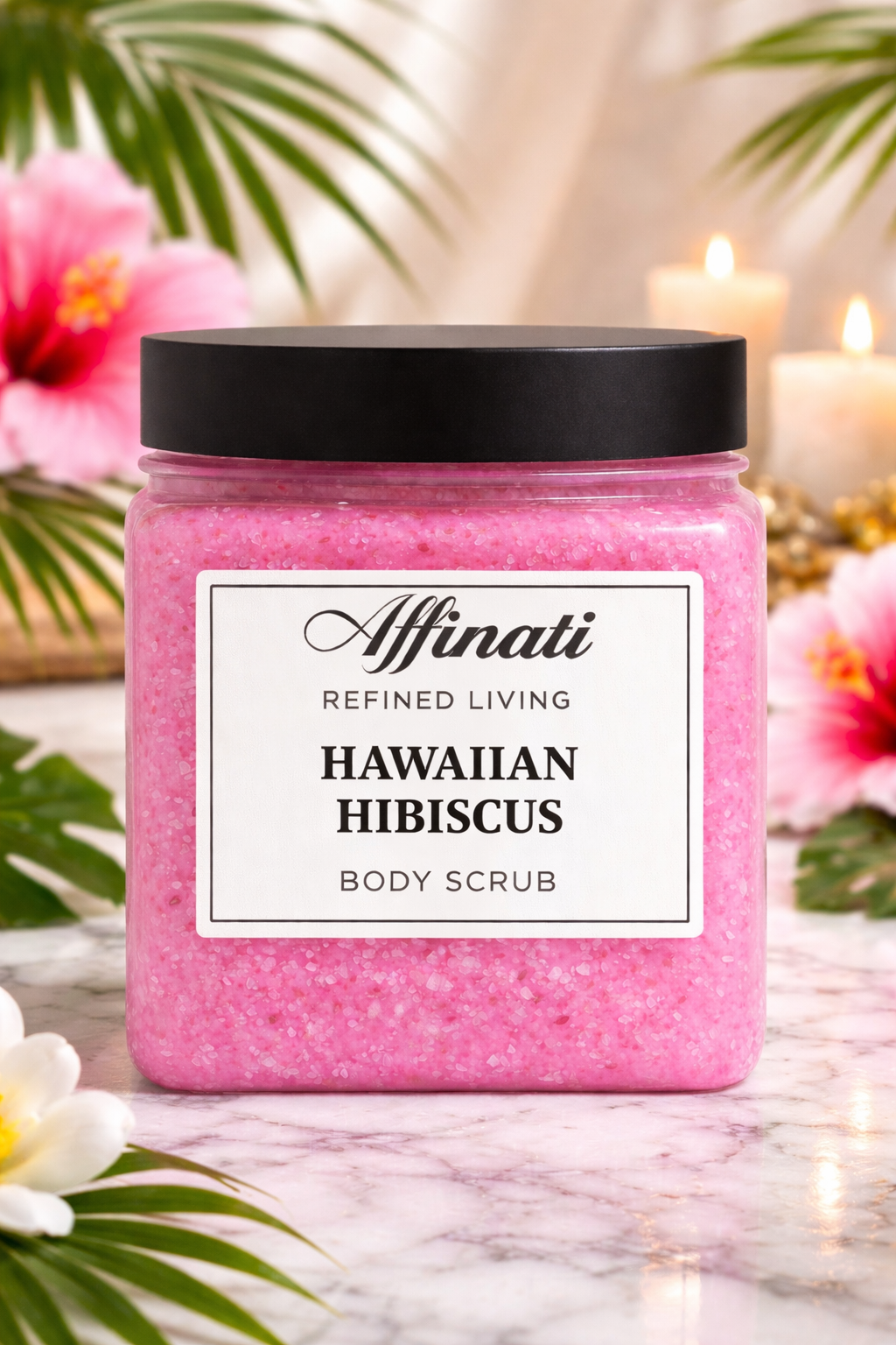 Lavendel Drøm Kroppsskrubb 64 oz | Pisket Salt Skrubb