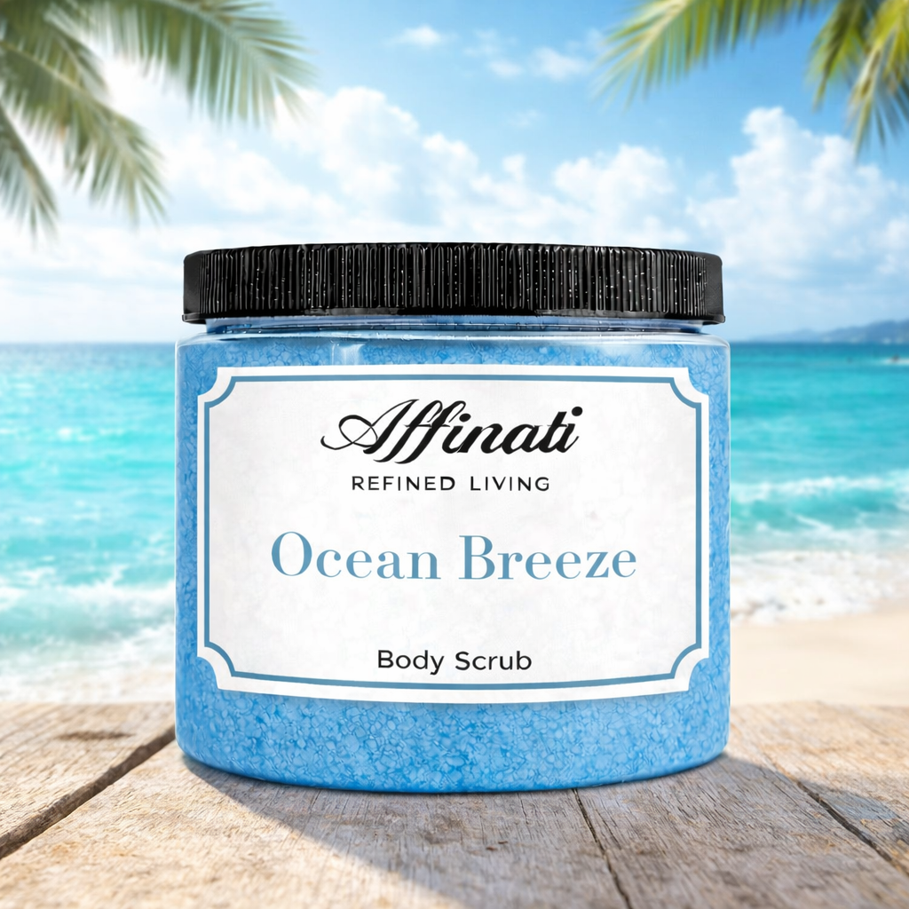 海洋微风身体磨砂膏 20盎司 | 打发盐磨砂膏
