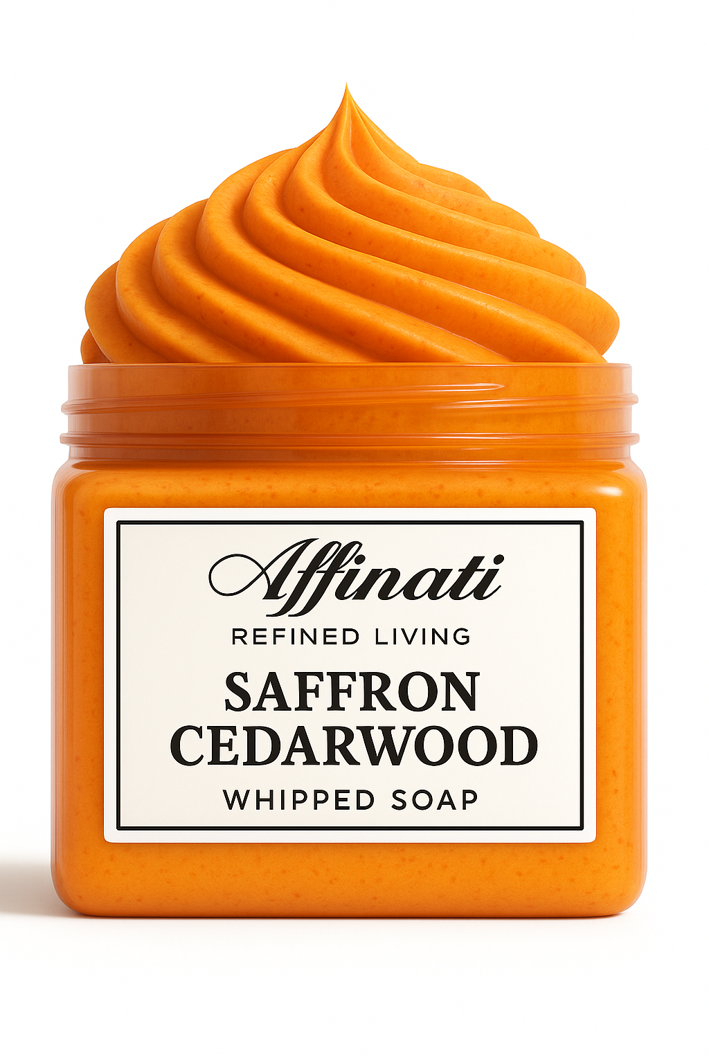 Saffron Cedarwood Whipped Soap - 64 oz - Affinati
