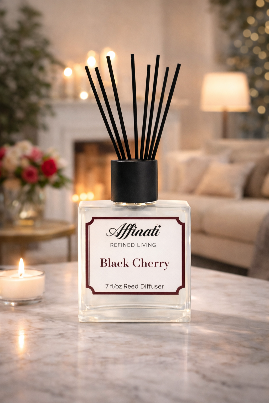 Cherry Scented Reed Diffuser Black Cherry Reed Diffuser: A Bold and Sophisticated Scent That Define ...