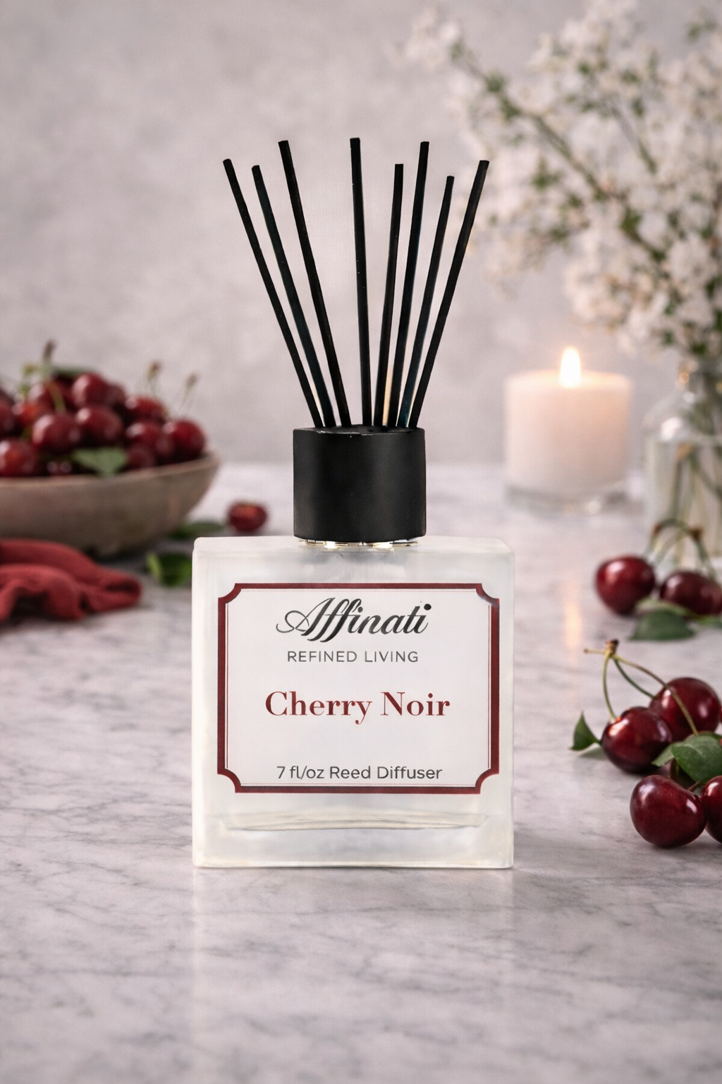 Cherry Noir Reed Diffuser - Affinati
