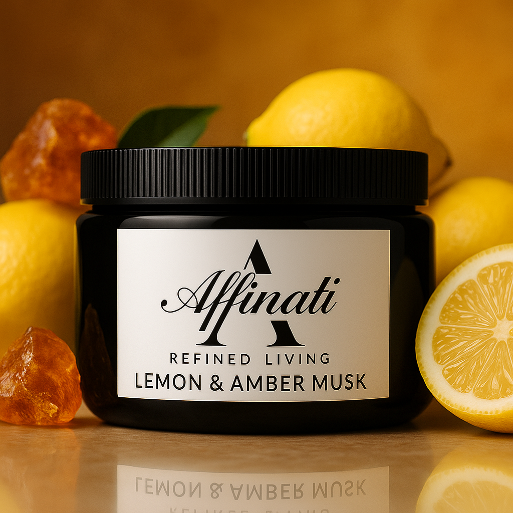 Lemon & Amber Musk Body Lotion - Affinati