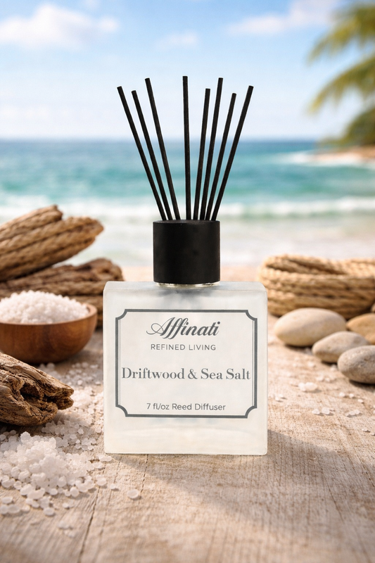Driftwood & Sea Salt Reed Diffuser - Affinati