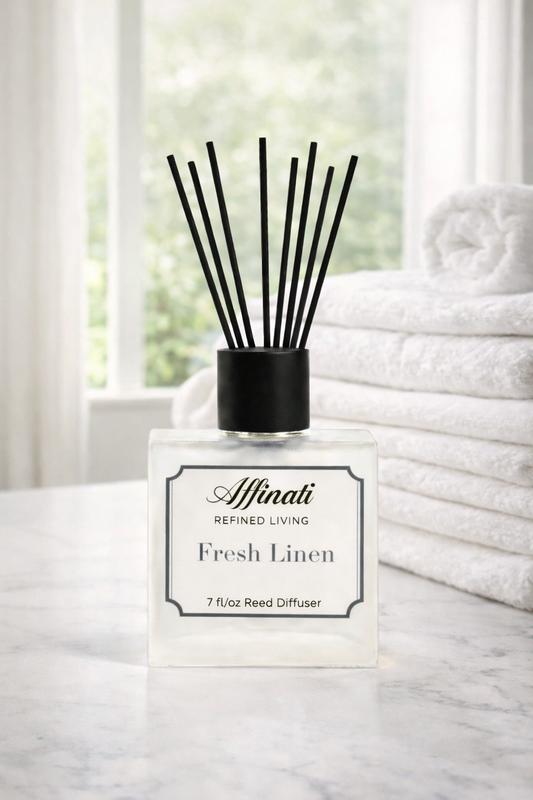 Fresh Linen Reed Diffuser - Affinati
