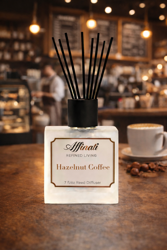Hazelnut Coffee Reed Diffuser - Affinati