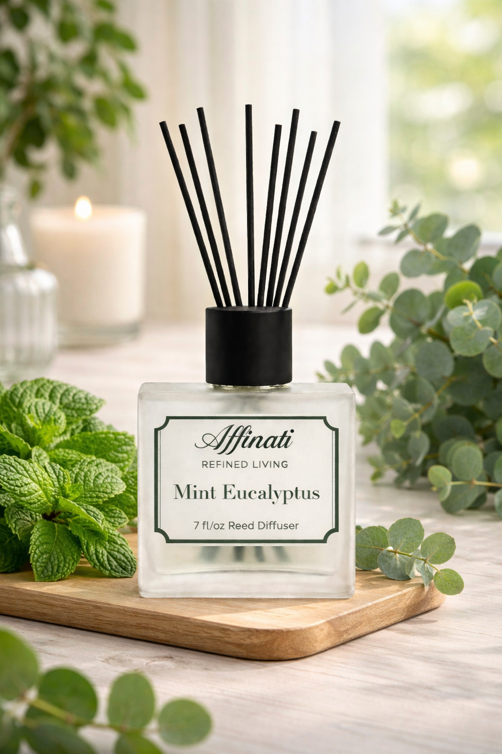 Mint Eucalyptus Reed Diffuser - Affinati