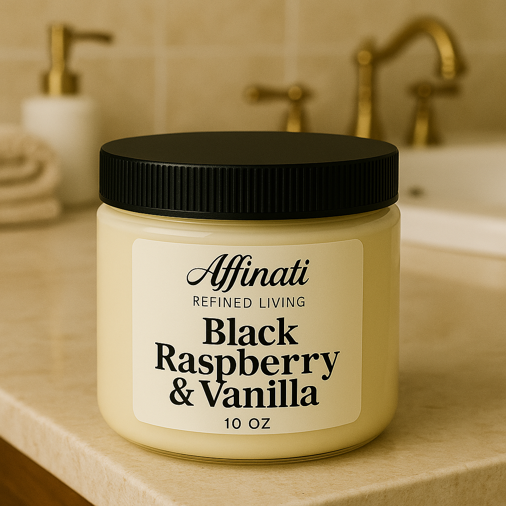 Black Raspberry Vanilla Shea Butter Lotion - Affinati