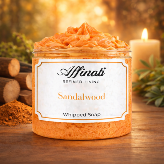 Sandalwood Whipped Soap - Affinati