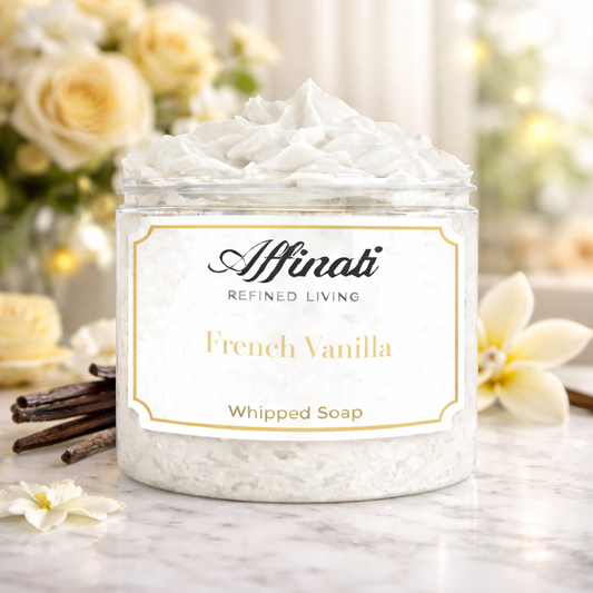 French Vanilla Whipped Soap - Affinati