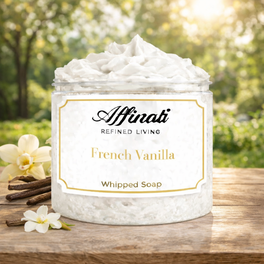 French Vanilla Whipped Soap - Affinati