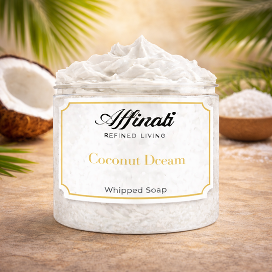 Coconut Dream Whipped Soap - Affinati
