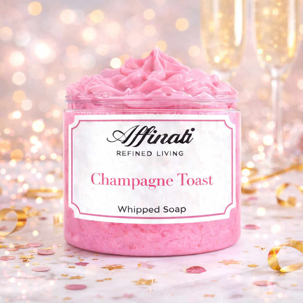 Champagne Toast Whipped Soap - Affinati