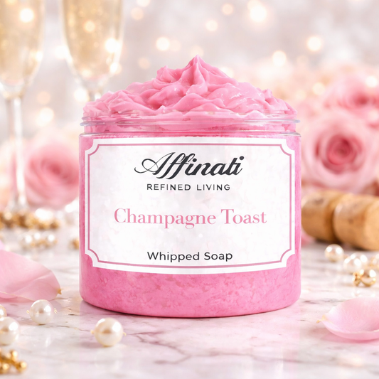 Champagne Toast Whipped Soap - Affinati