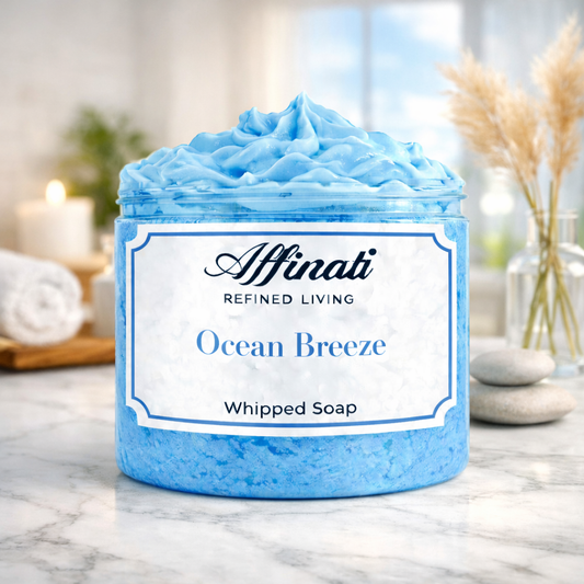 Ocean Breeze Whipped Soap - Affinati