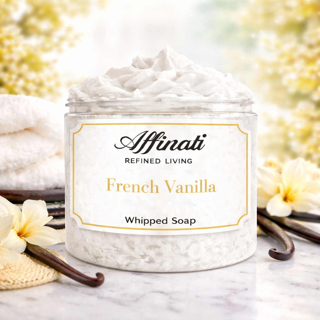 French Vanilla Whipped Soap - Affinati