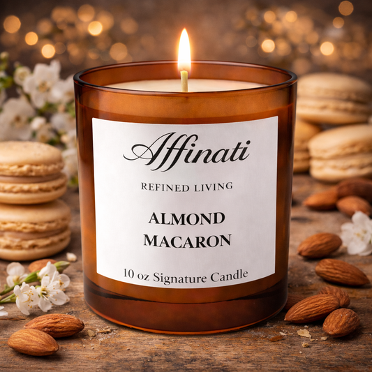 Almond Macaron Signature Candle - Affinati