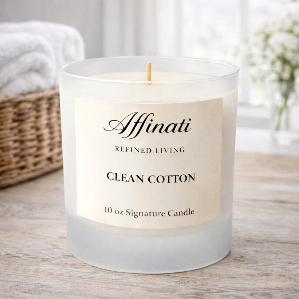 Clean Cotton Signature Candle - Affinati
