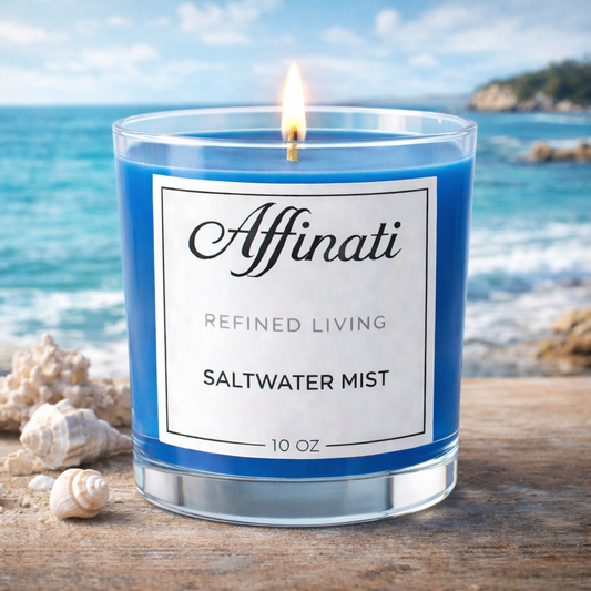 Saltwater Mist Original Candle | Fresh Coastal Soy Candle (10 oz)