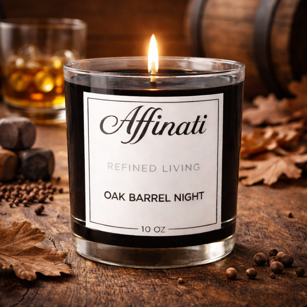 Oak Barrel Night Original Candle - Affinati