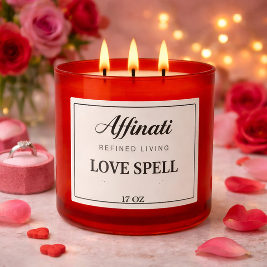 Love Spell 3-Wick Candle - Affinati