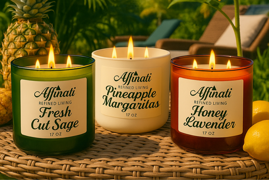 3-Wick Candles - Affinati