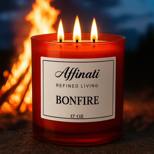 Bonfire 3-Wick Candle - Affinati