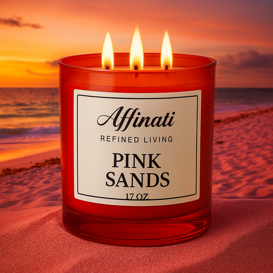 Pink Sands 3-Wick Candle - Affinati