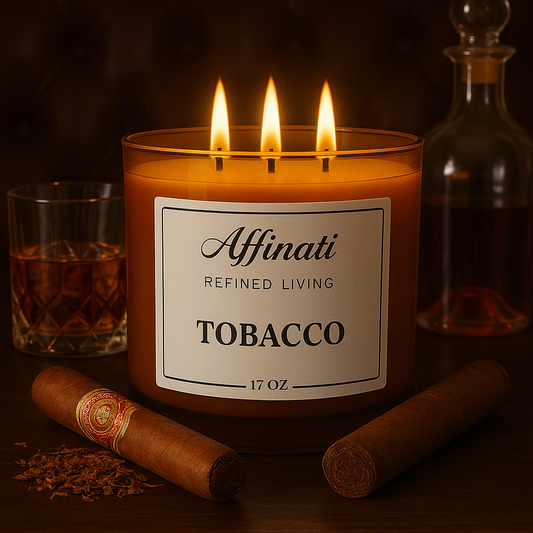 Tobacco 3-Wick Candle - Affinati