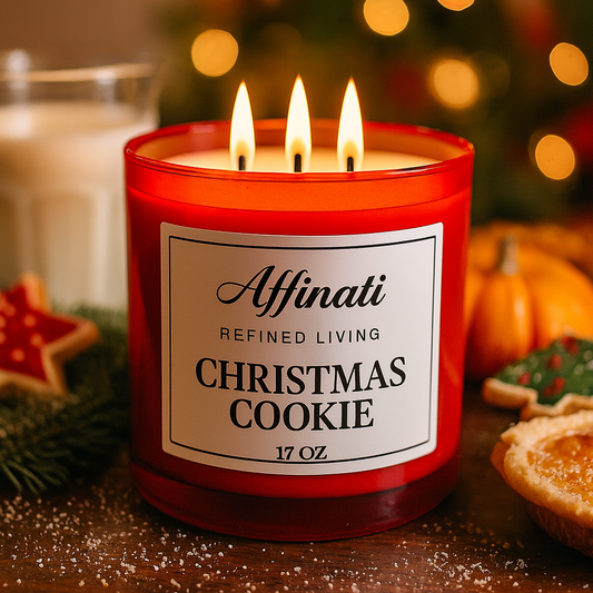 Christmas Cookie 3-Wick Candle - Affinati