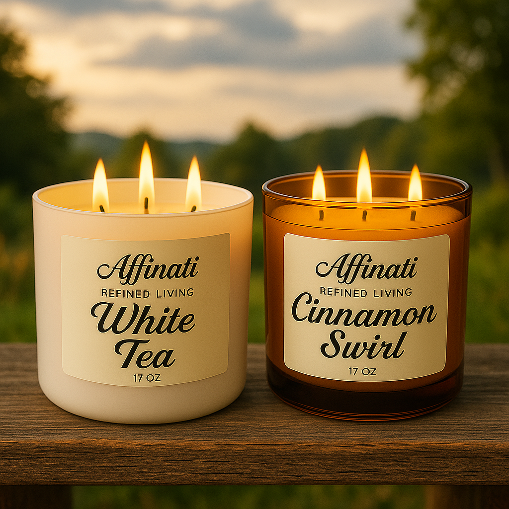 3-Wick Candles - Affinati