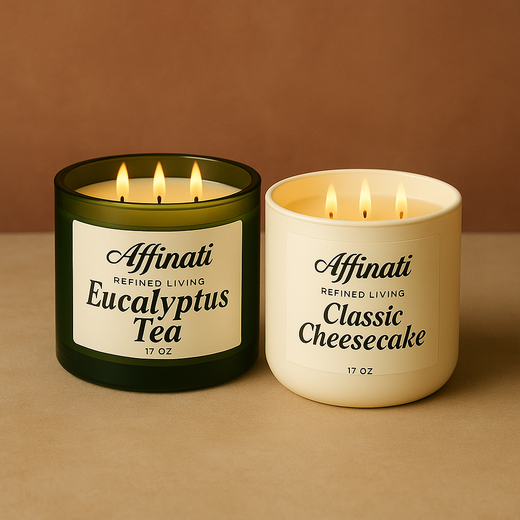 3-Wick Candles - Affinati