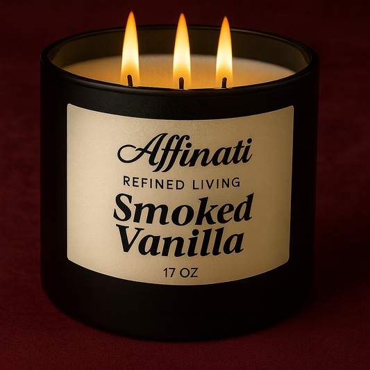 Smoked Vanilla 3-Wick Candle - Affinati