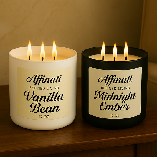 3-Wick Candles - Affinati