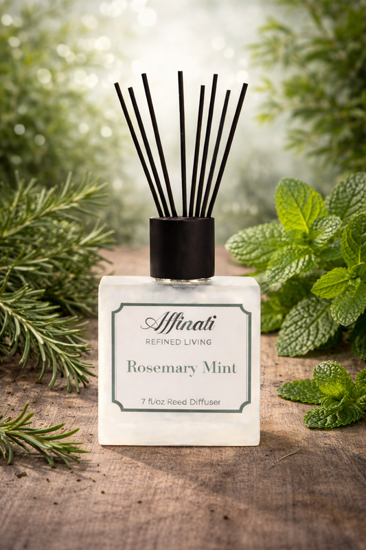 Rosemary Mint Reed Diffuser - Affinati