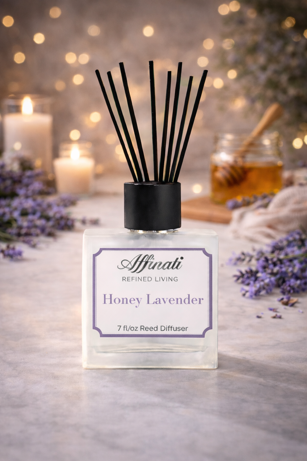 Honey Lavender Reed Diffuser - Affinati