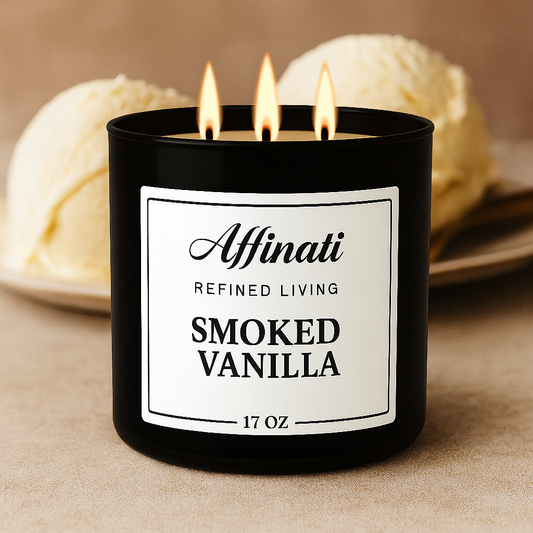Smoked Vanilla 3-Wick Candle - Affinati