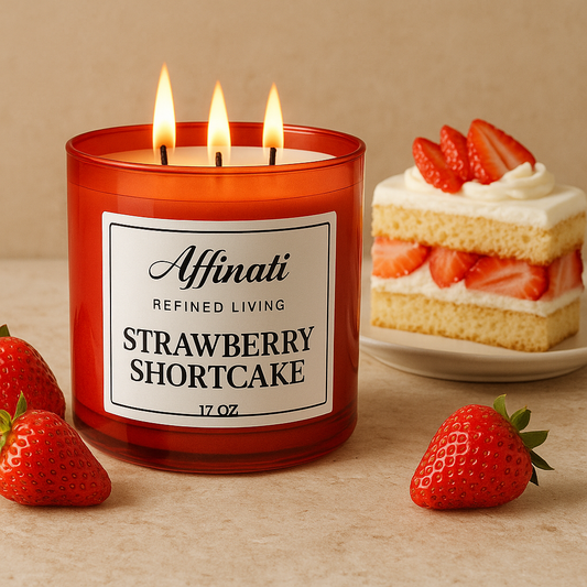 Strawberry Shortcake 3-Wick Candle - Affinati