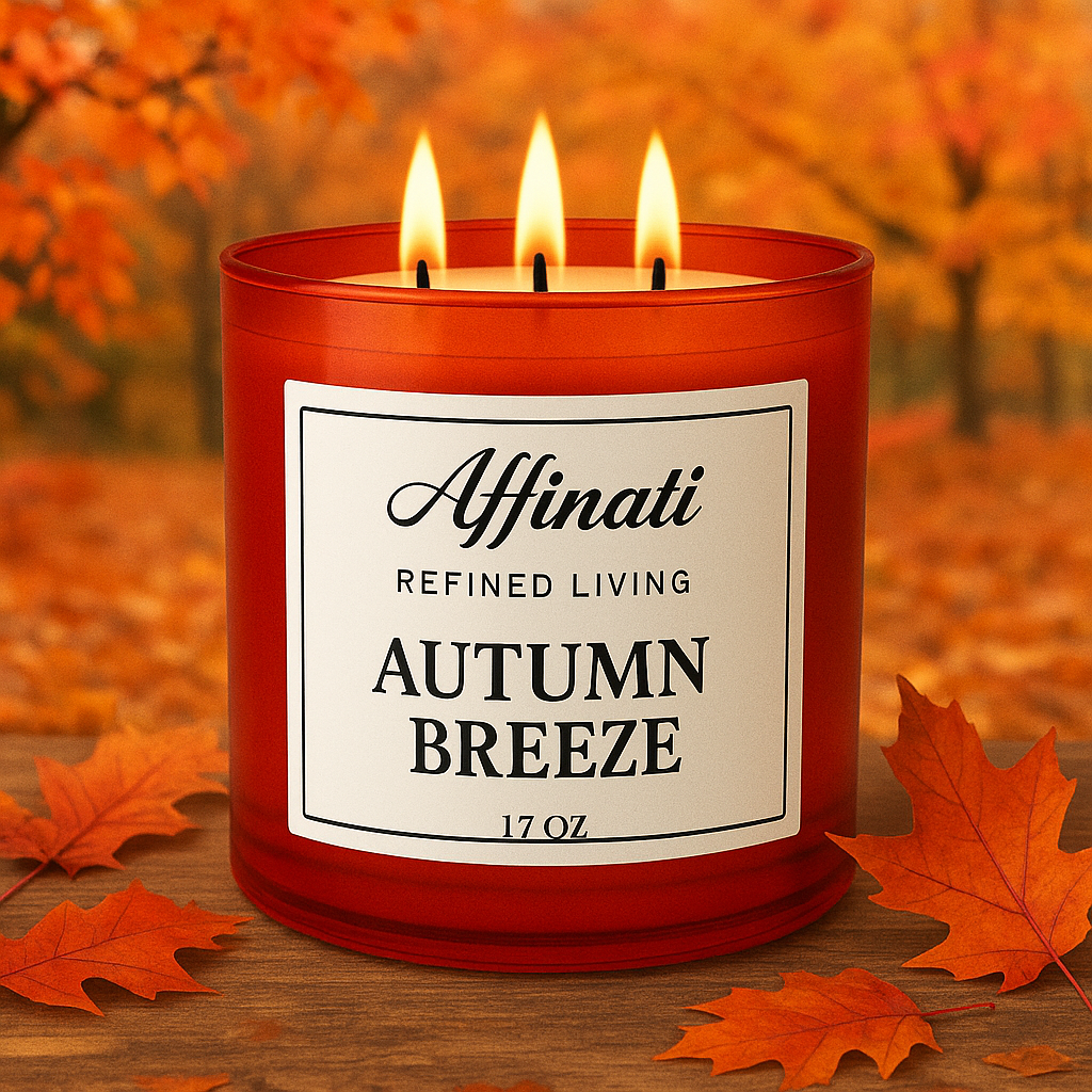 Autumn Breeze 3-Wick Candle - Affinati