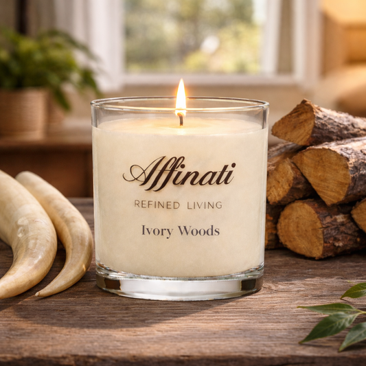 Ivory Woods Mini Candle - Affinati