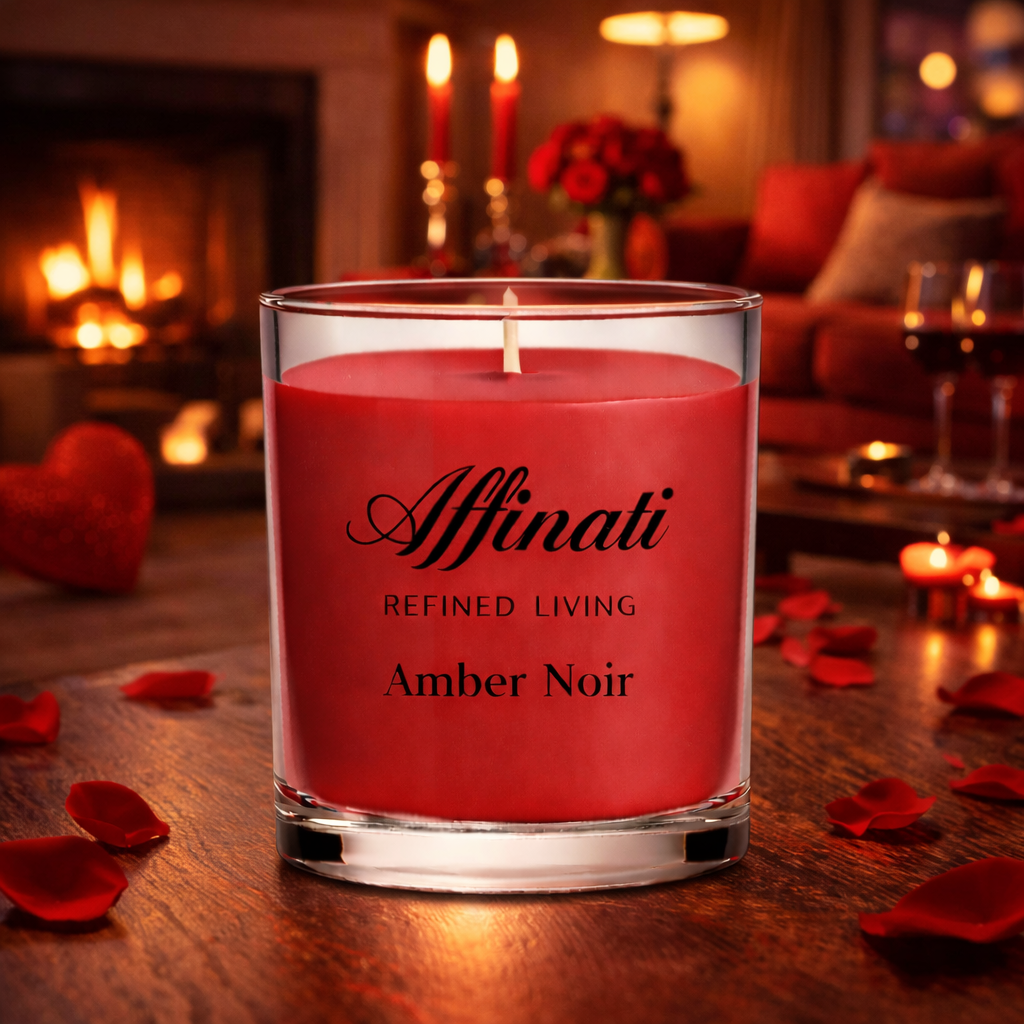 Amber Noir Mini Candle - Affinati